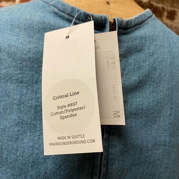 NWT PRAIRIE UNDERGROUND “Critical Line” Dress - Picture 6 of 6